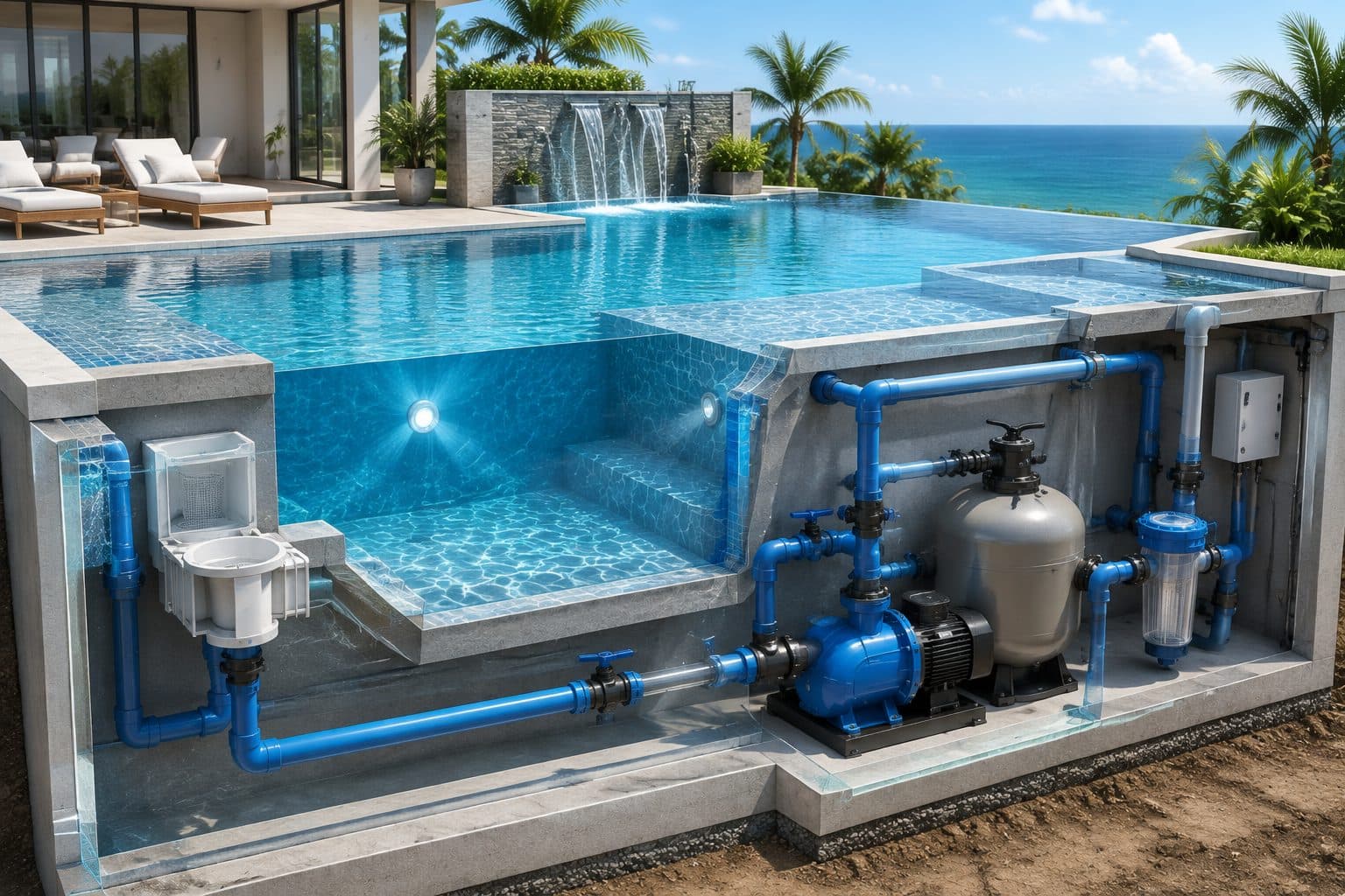 Swimming Pool & Water Features