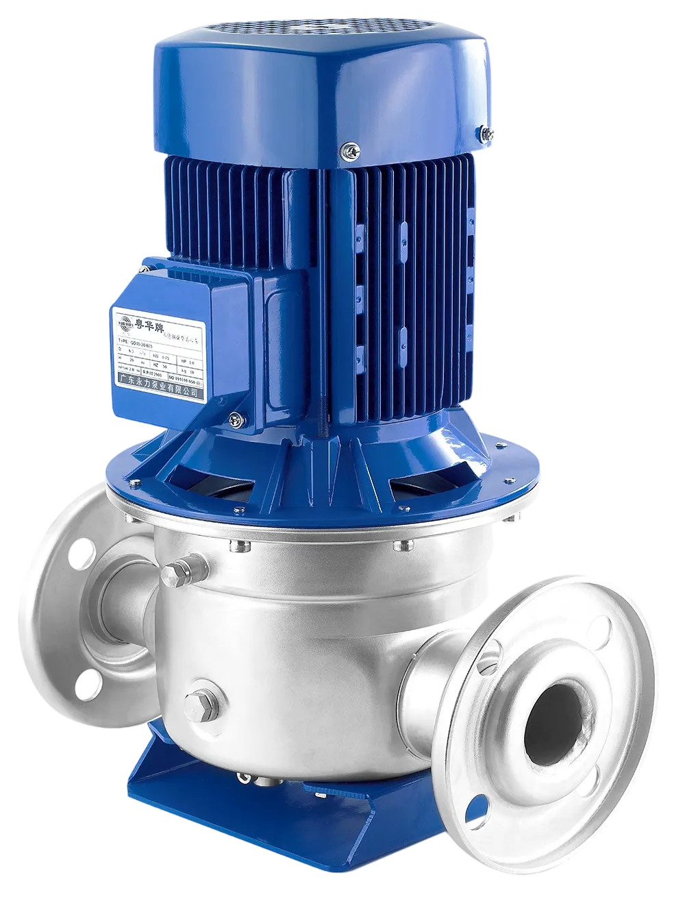 GD Inline Stainless Steel Centrifugal Pump - Winning Pumps